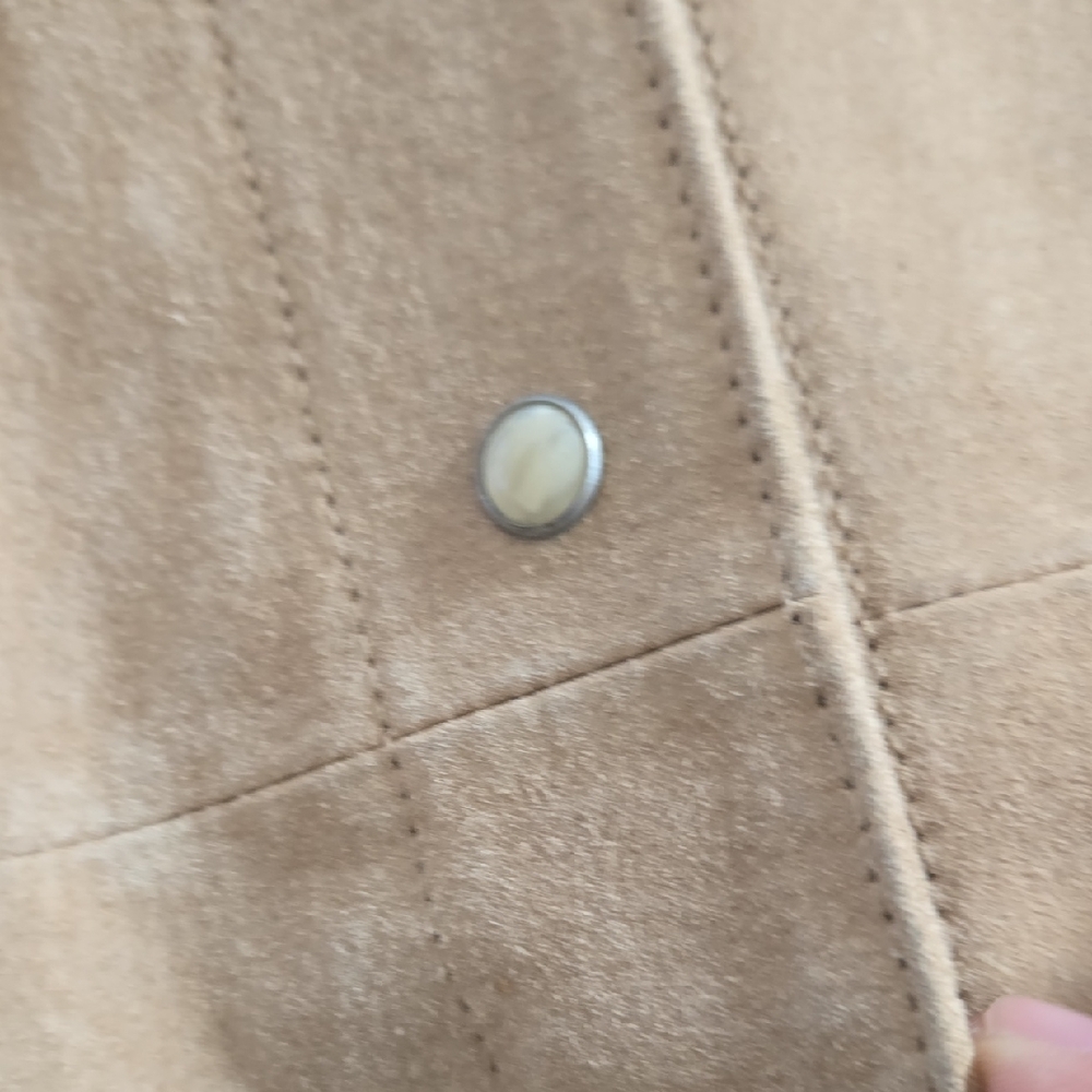 Ruff Hewn Women's Beige Utility Jacket - Picture 8 of 15
